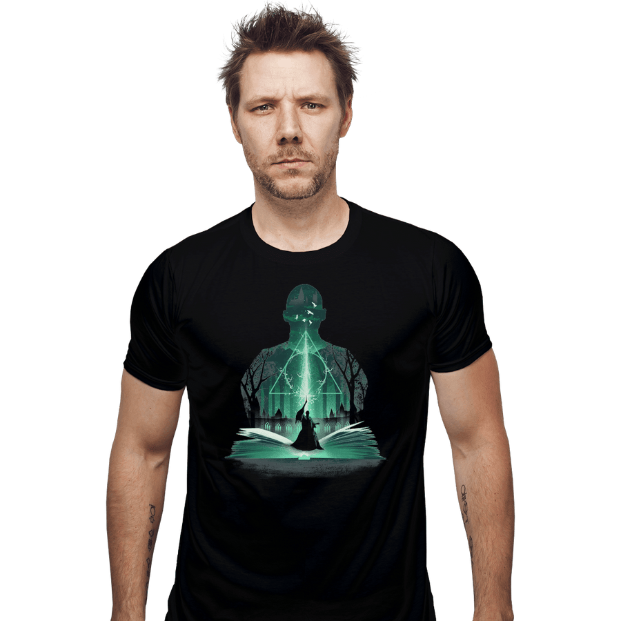 Shirts Fitted Shirts, Mens / Small / Black The 7th Book Of Magic