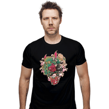Load image into Gallery viewer, Shirts Fitted Shirts, Mens / Small / Black Lovecraftian Book
