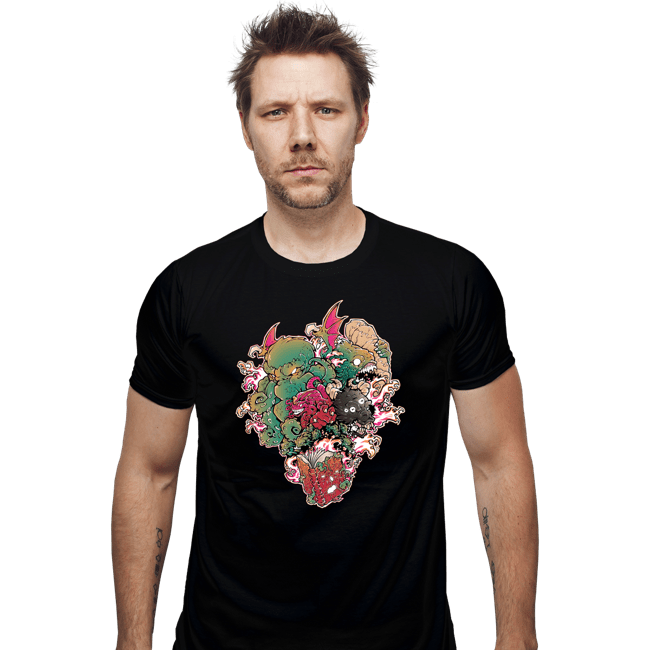 Shirts Fitted Shirts, Mens / Small / Black Lovecraftian Book