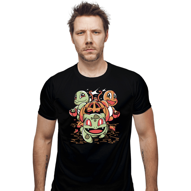 Shirts Fitted Shirts, Mens / Small / Black Spooky Squad