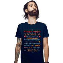 Load image into Gallery viewer, Secret_Shirts Fitted Shirts, Mens / Small / Navy The Golden Mile

