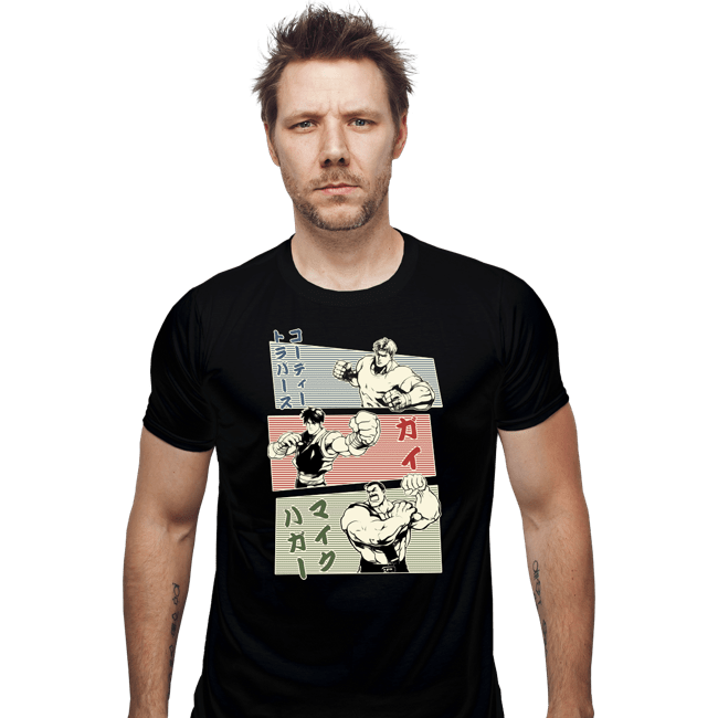 Secret_Shirts Fitted Shirts, Mens / Small / Black Final Fight