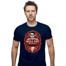 Load image into Gallery viewer, Shirts Fitted Shirts, Mens / Small / Navy Mega Pint
