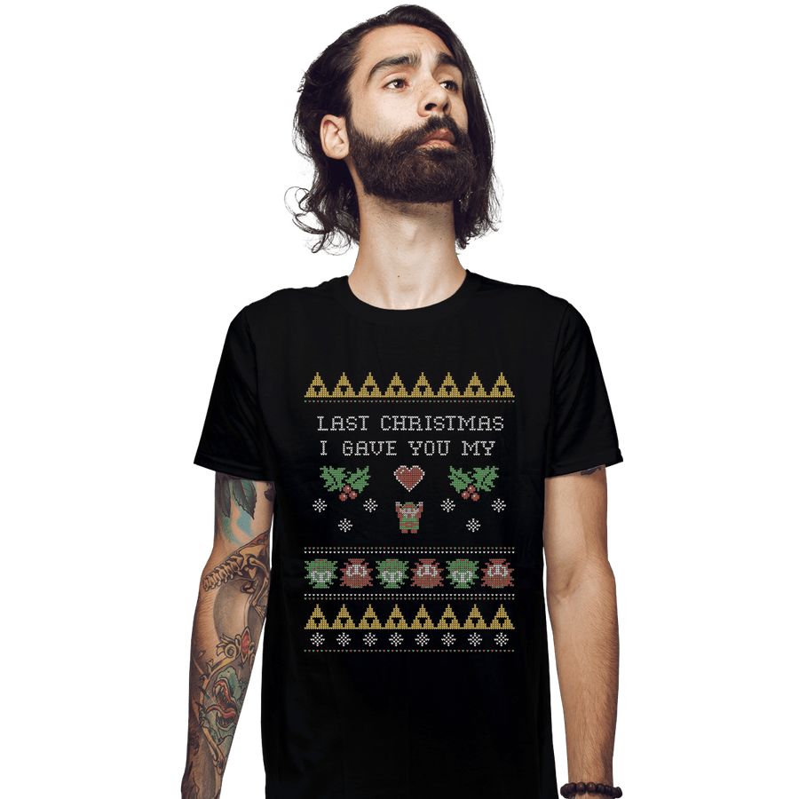 Shirts Fitted Shirts, Mens / Small / Black Link To My Heart
