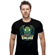 Load image into Gallery viewer, Shirts Fitted Shirts, Mens / Small / Black Demon Dice
