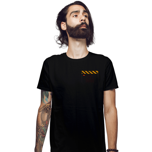 Shirts Fitted Shirts, Mens / Small / Black Pocket Trap