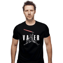Load image into Gallery viewer, Shirts Fitted Shirts, Mens / Small / Black Air Vader
