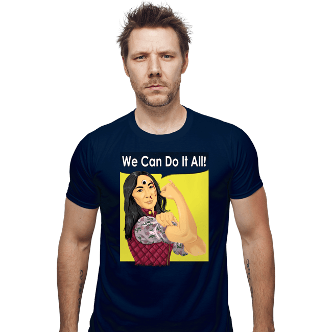 Secret_Shirts Fitted Shirts, Mens / Small / Navy We Can Do It All!