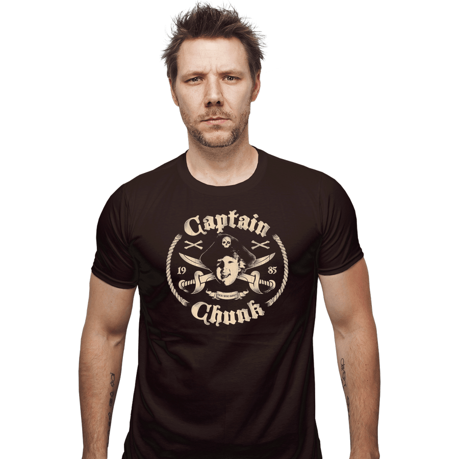 Shirts Fitted Shirts, Mens / Small / Dark Chocolate Captain Chunk