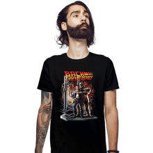 Load image into Gallery viewer, Secret_Shirts Fitted Shirts, Mens / Small / Black Back To The Hyperspace
