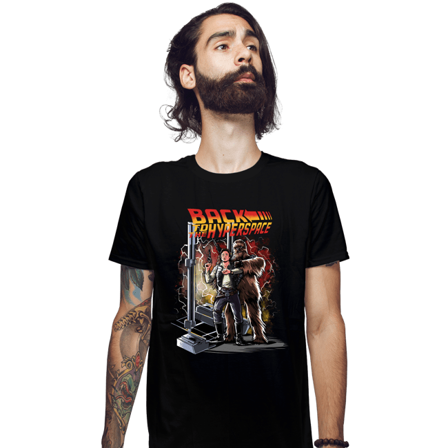 Secret_Shirts Fitted Shirts, Mens / Small / Black Back To The Hyperspace