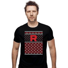 Load image into Gallery viewer, Shirts Fitted Shirts, Mens / Small / Black Christmas I Choose You
