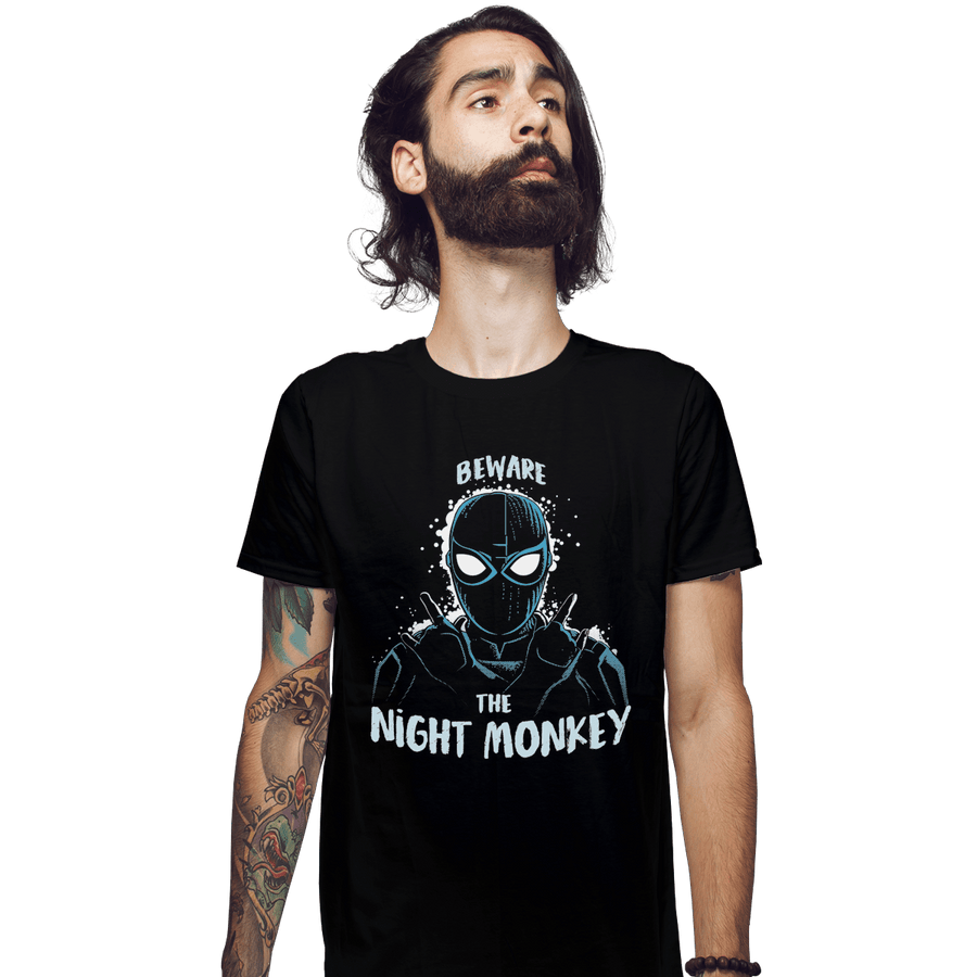 Shirts Fitted Shirts, Mens / Small / Black Night Monkey