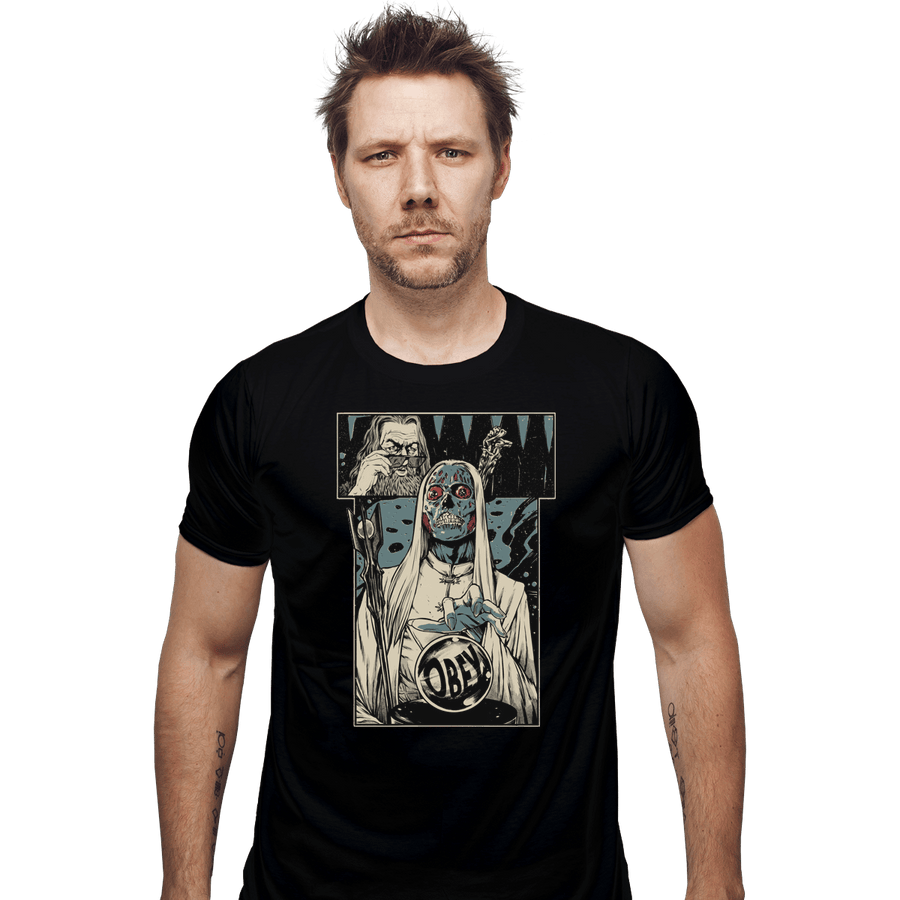 Shirts Fitted Shirts, Mens / Small / Black The Lord Of Obedience