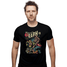Load image into Gallery viewer, Shirts Fitted Shirts, Mens / Small / Black The Incredible Raph
