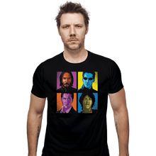 Load image into Gallery viewer, Shirts Fitted Shirts, Mens / Small / Black Pop Keanu
