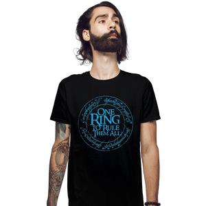 Shirts Fitted Shirts, Mens / Small / Black The One Ring