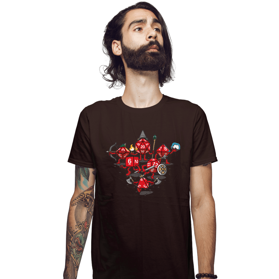 Secret_Shirts Fitted Shirts, Mens / Small / Dark Chocolate Adventure Party Secret Sale