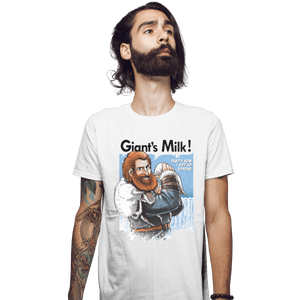 Shirts Fitted Shirts, Mens / Small / White Giant's Milk!