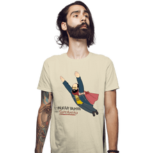 Load image into Gallery viewer, Secret_Shirts Fitted Shirts, Mens / Small / Sand Murray Is My Hero
