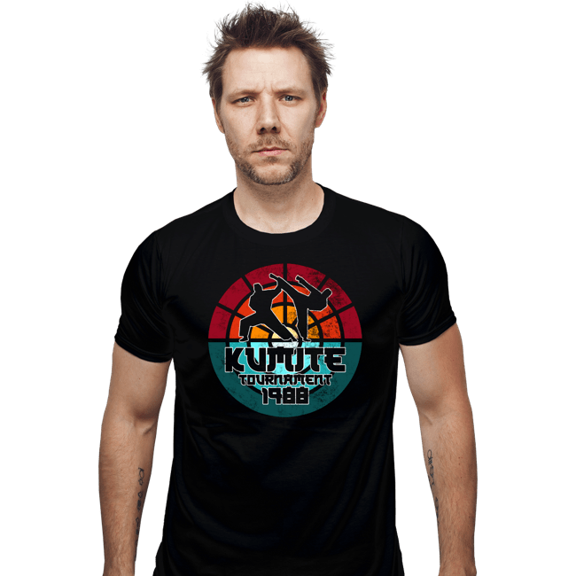 Secret_Shirts Fitted Shirts, Mens / Small / Black Kumite Tournament