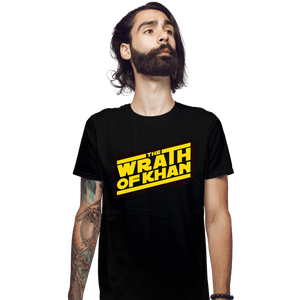 Secret_Shirts Fitted Shirts, Mens / Small / Black Wrath Of Khan