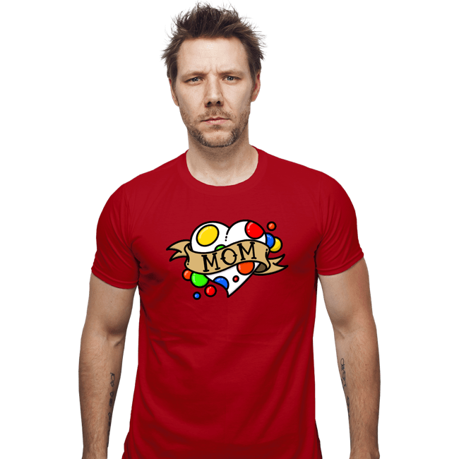 Secret_Shirts Fitted Shirts, Mens / Small / Red Mom