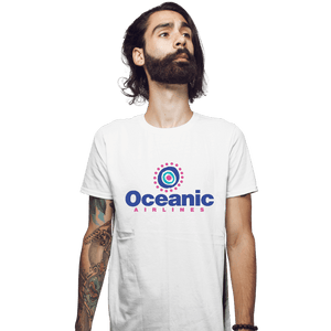 Secret_Shirts Fitted Shirts, Mens / Small / White Oceanic Airlines Sale