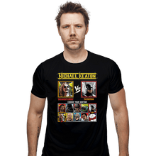 Load image into Gallery viewer, Daily_Deal_Shirts Fitted Shirts, Mens / Small / Black Michael Keaton
