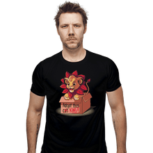 Load image into Gallery viewer, Shirts Fitted Shirts, Mens / Small / Black Adopt This King
