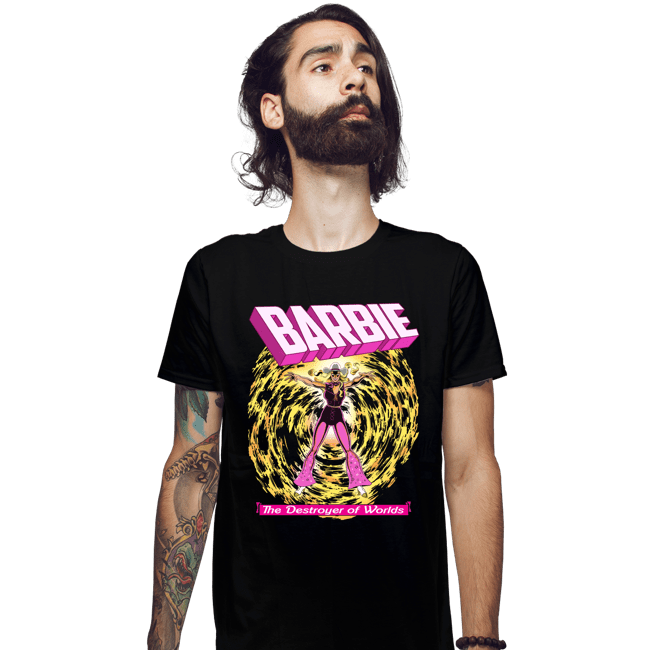 Secret_Shirts Fitted Shirts, Mens / Small / Black Dark Barbie