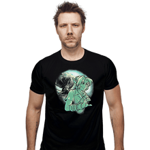 Load image into Gallery viewer, Shirts Fitted Shirts, Mens / Small / Black Her Knight

