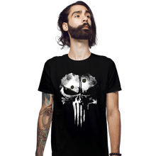 Load image into Gallery viewer, Shirts Fitted Shirts, Mens / Small / Black Punisher
