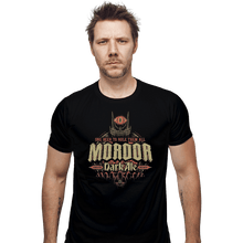 Load image into Gallery viewer, Shirts Fitted Shirts, Mens / Small / Black Mordor Dark Ale
