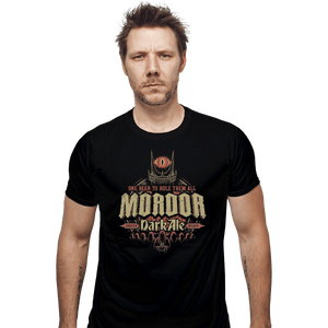 Shirts Fitted Shirts, Mens / Small / Black Mordor Dark Ale