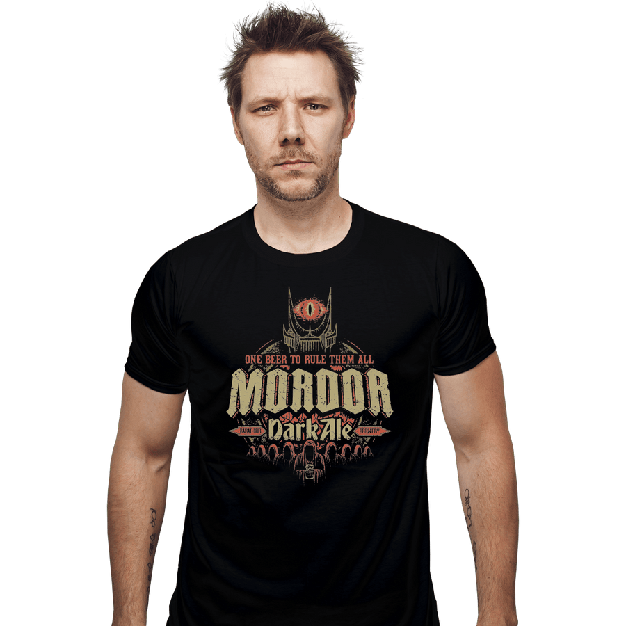 Shirts Fitted Shirts, Mens / Small / Black Mordor Dark Ale