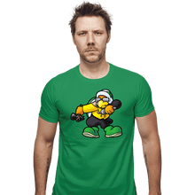 Load image into Gallery viewer, Shirts Fitted Shirts, Mens / Small / Irish Green MC Hammer Brother

