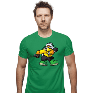 Shirts Fitted Shirts, Mens / Small / Irish Green MC Hammer Brother