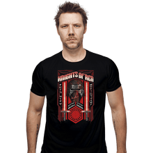 Load image into Gallery viewer, Shirts Fitted Shirts, Mens / Small / Black Knights Of Ren
