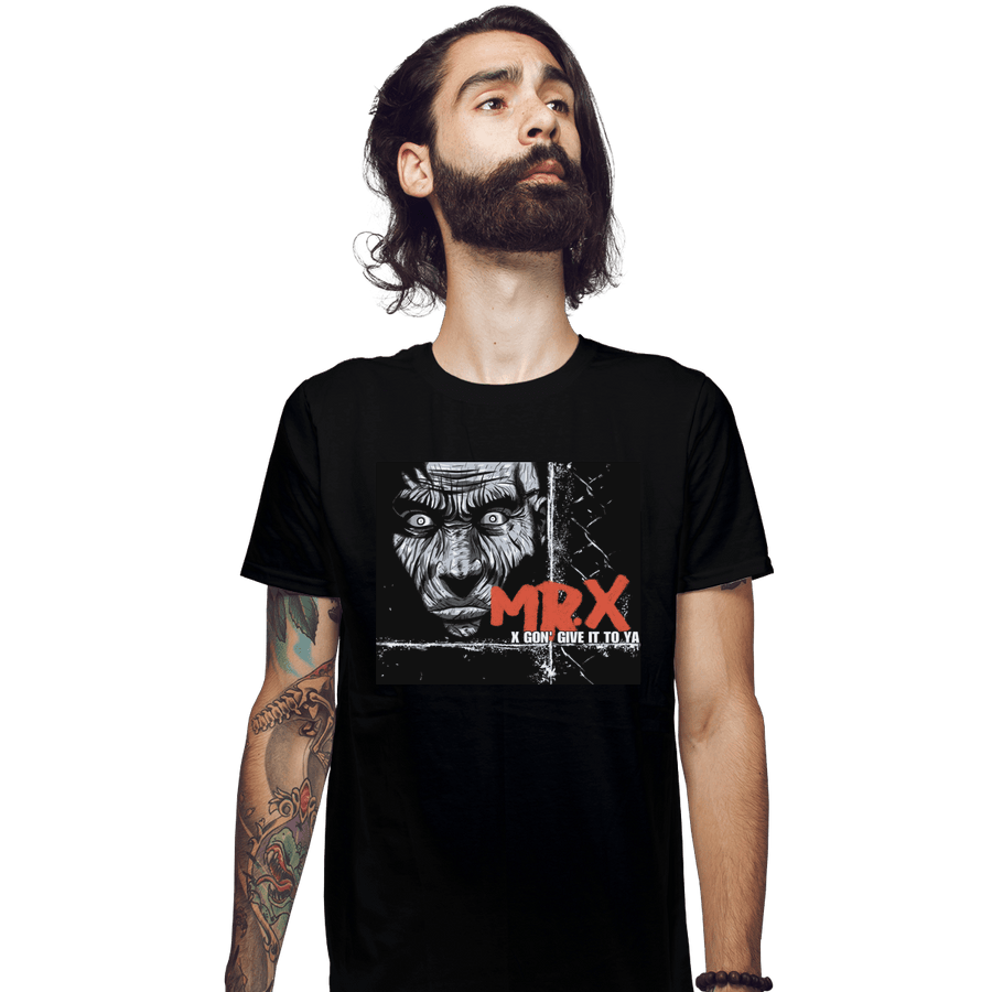Shirts Fitted Shirts, Mens / Small / Black Mr. X Gonna Give It To Ya