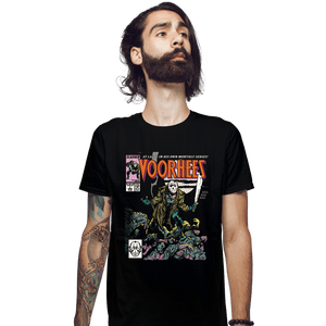 Secret_Shirts Fitted Shirts, Mens / Small / Black Voorhees Comics