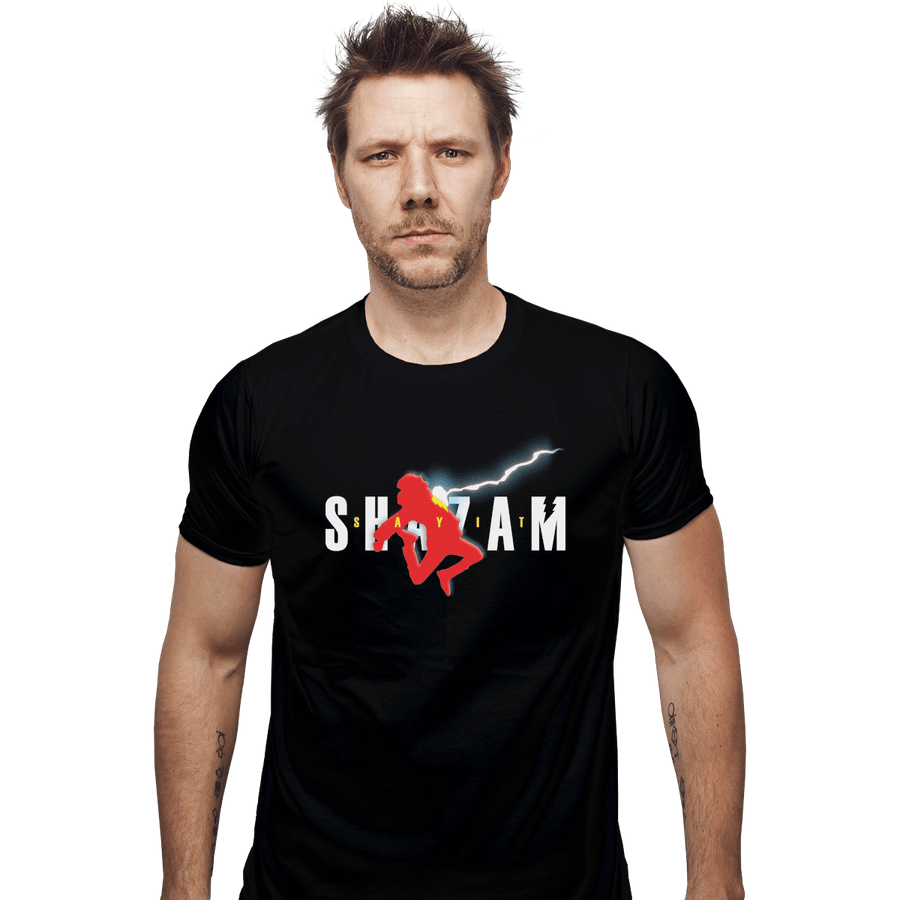 Shirts Fitted Shirts, Mens / Small / Black Say It