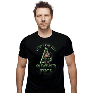 Secret_Shirts Fitted Shirts, Mens / Small / Black The Great Old Dice