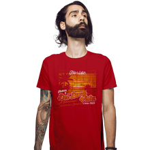 Load image into Gallery viewer, Secret_Shirts Fitted Shirts, Mens / Small / Red Del Boca Vista
