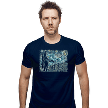 Load image into Gallery viewer, Secret_Shirts Fitted Shirts, Mens / Small / Navy Starry Wars
