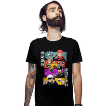 Load image into Gallery viewer, Secret_Shirts Fitted Shirts, Mens / Small / Black Lunch Time
