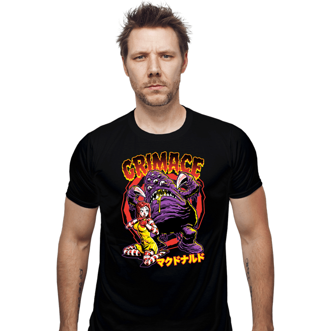 Secret_Shirts Fitted Shirts, Mens / Small / Black Grimace!!