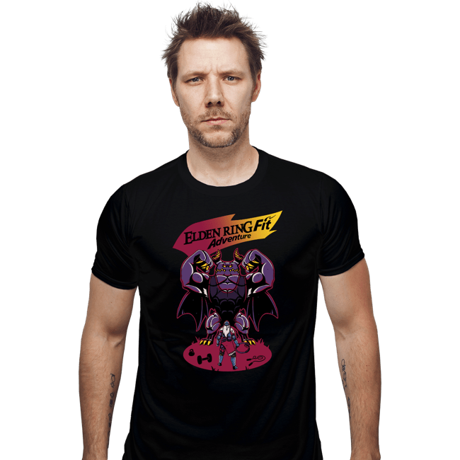 Shirts Fitted Shirts, Mens / Small / Black Git Gud, Git Stronk!