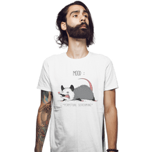 Load image into Gallery viewer, Secret_Shirts Fitted Shirts, Mens / Small / White Mood Possum Secret Sale
