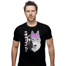 Load image into Gallery viewer, Daily_Deal_Shirts Fitted Shirts, Mens / Small / Black Wednesday Mononoke
